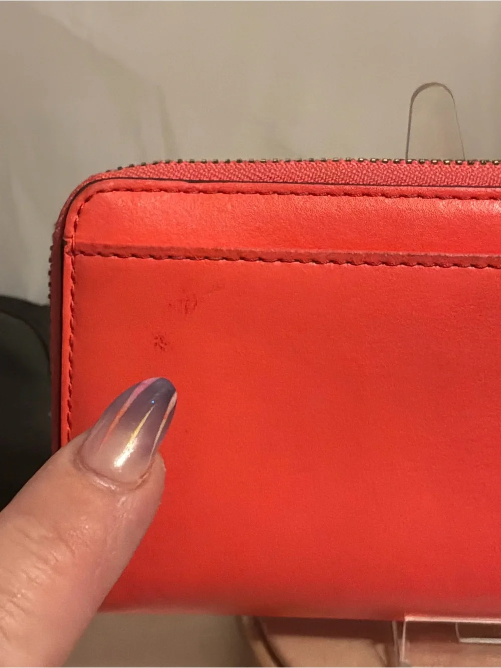kate Spade Montford Park Smooth Nisha zip-around wallet